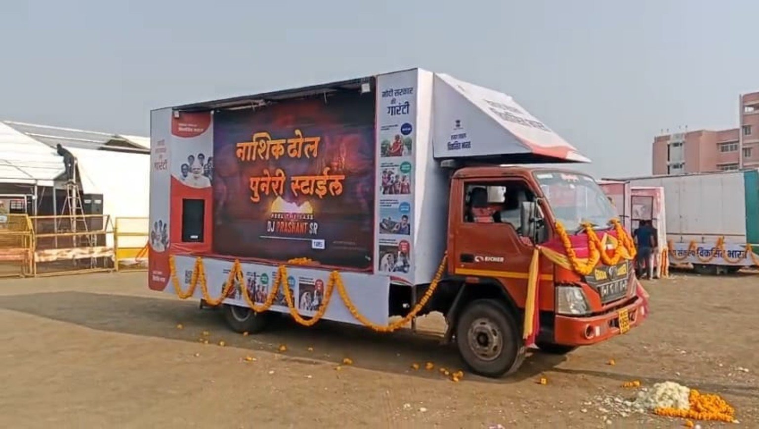 LED video van rental India